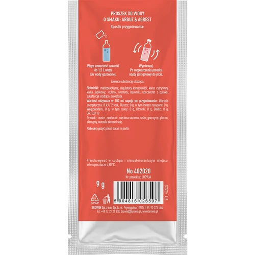 VSYPTO s příchutí meloun & angrešt, 9 g - 3