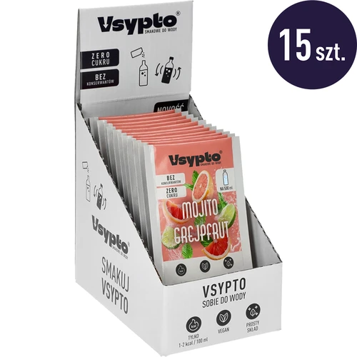 VSYPTO s příchutí Mojito Grapefruit, 3 g - 10