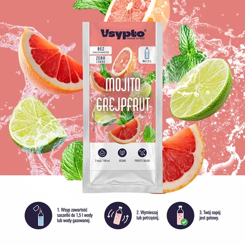 VSYPTO s příchutí Mojito Grep, 9 g - 6