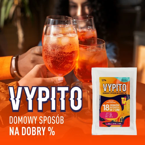 VYPITO 12%, sáček na 18 drinků - Chillout lehce ovocný, 126 g - 6
