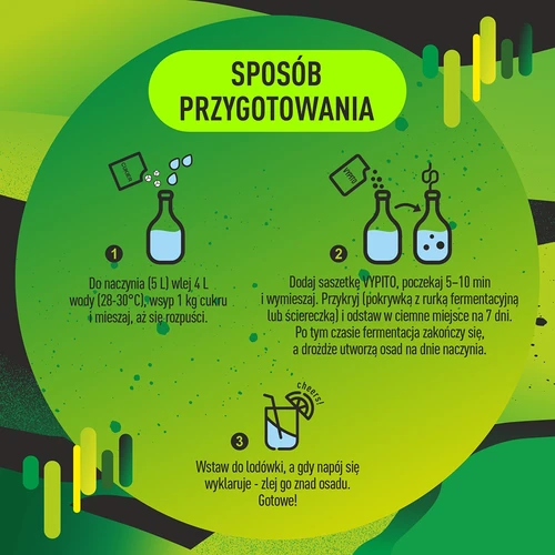 VYPITO 12%, sáček na 18 drinků - Energy drink, 126 g - 5