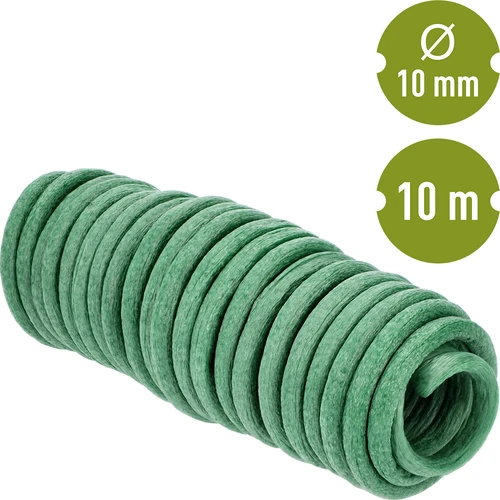 Zahradní drát potažený pěnou, zelený, 10 m, fi 10mm - 2