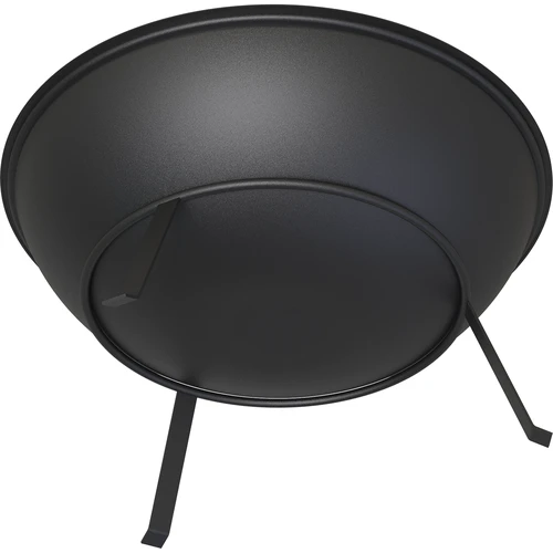 Zahradní ohniště s roštem, Ø55 cm, kulaté, mísa - 5