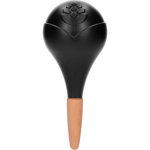 Zavlažovací koule pro rostliny, černá matná s keramickou nožkou, 400ml