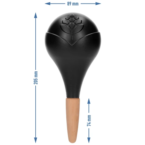 Zavlažovací koule pro rostliny, černá matná s keramickou nožkou (v balení) 400 ml - 7