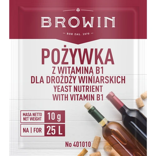 Živná sůl pro víno s vitamínem B1, 10g