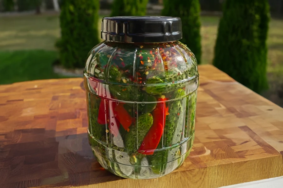 Browin Przepiśnik - Kvašené okurky s chilli