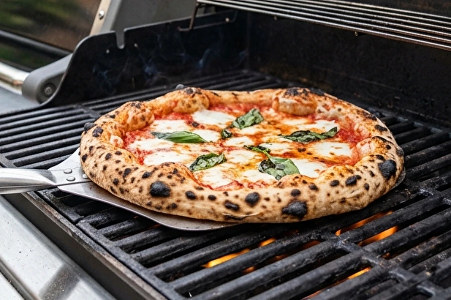 Browin Przepiśnik - Neapolská pizza z plynového grilu