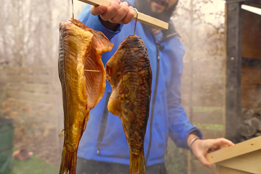 Uzený kapr