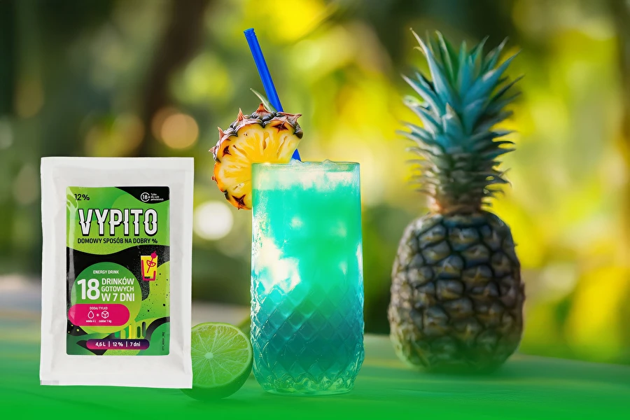Browin Przepiśnik - Vypito Neon Splash – drink v tropickém podání